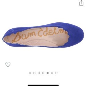 COPY - Sam Edelman Blue Augusta flat size 8.5